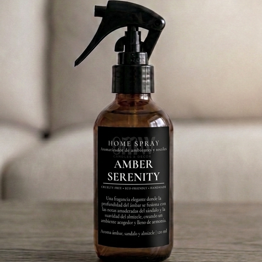 Pack Amber Serenity - Home Spray + Difusor de auto