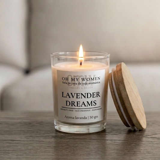 Vela de Soya Lavender Dreams - 50 grs